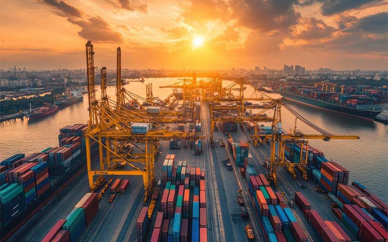 Port-and-shipping-industry