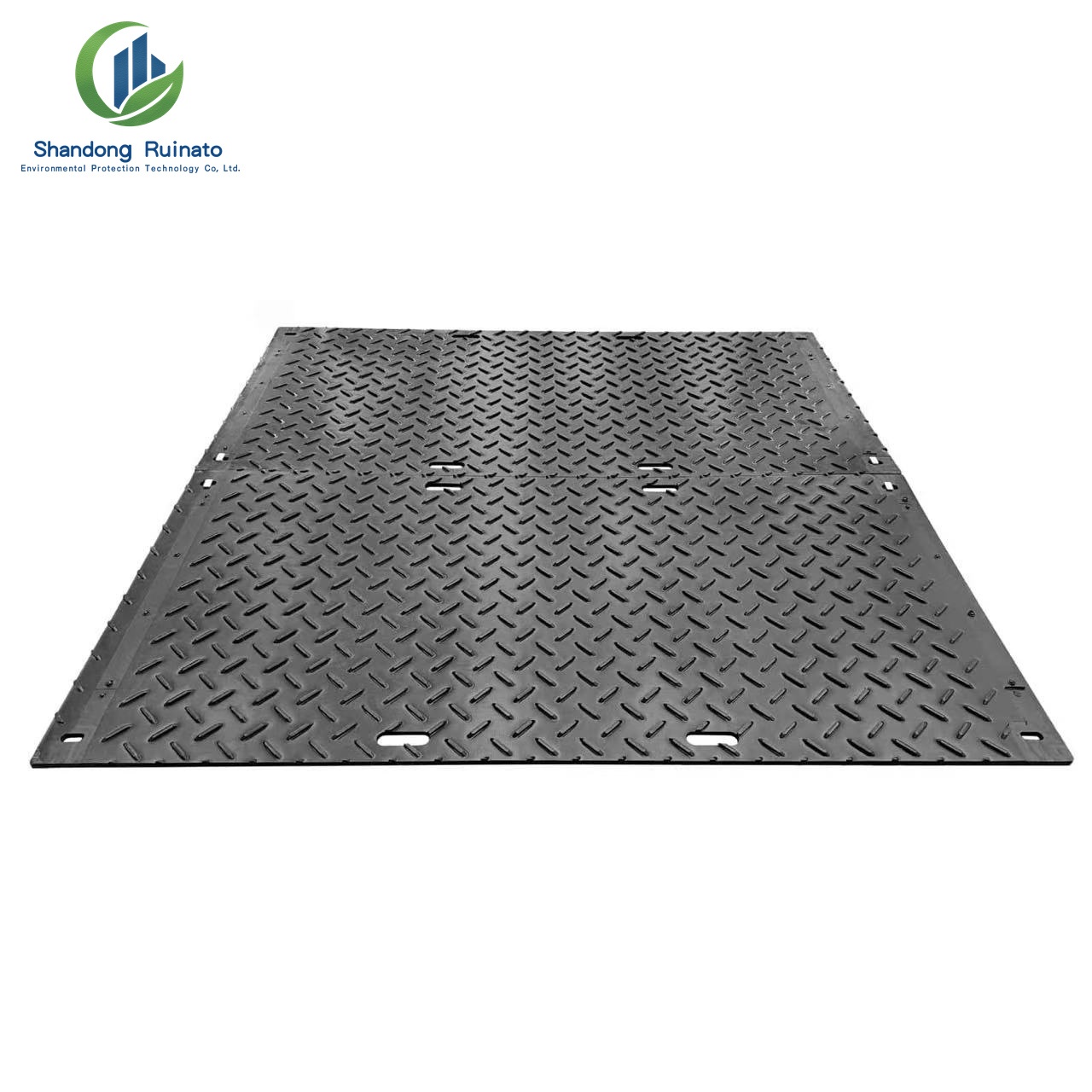 How to Choose Ground Protection Mats for Outdoor Events and Temporary Pedestrian Areas插图1 Ground Protection Mat – Individual Diamond-Pattern Mat