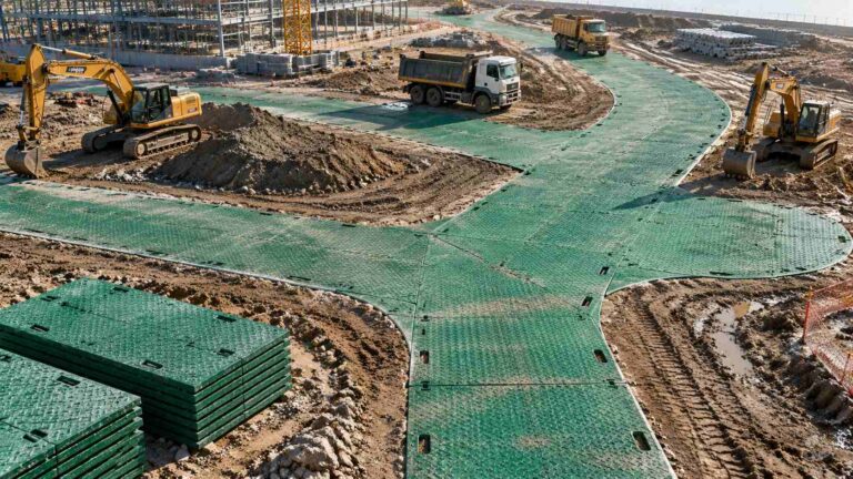 Home插图19 How Should Contractors Plan Ground Protection Mat Layouts for Complex Construction Sites